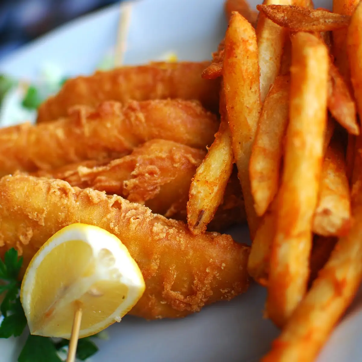 Ale Battered Fish & Chips