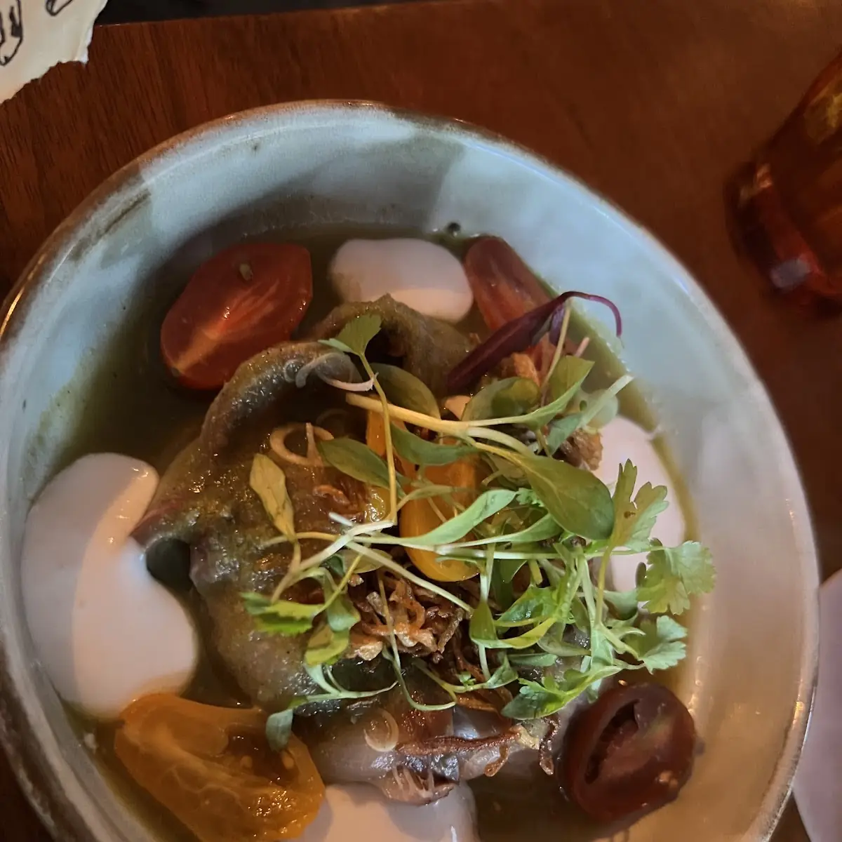 Hamachi Crudo
