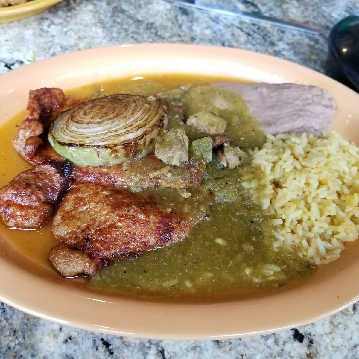Chile Verde Plate
