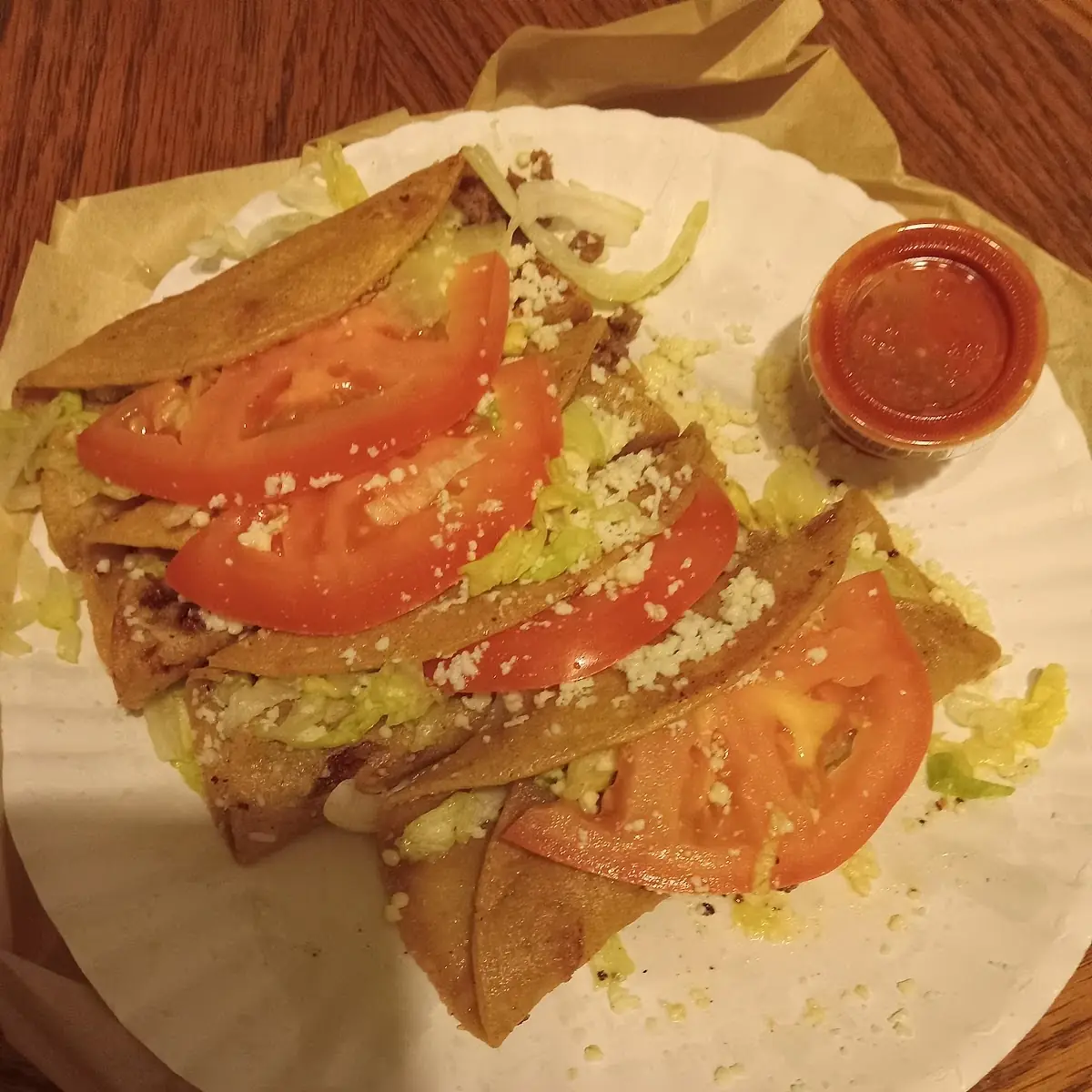 Ground Beef Taco Plate