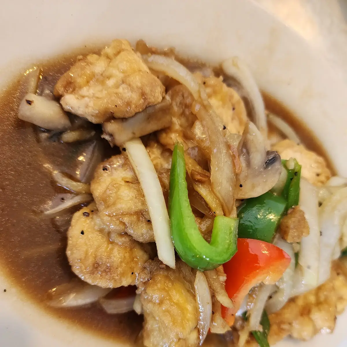 Pad Khing Ginger Tofu