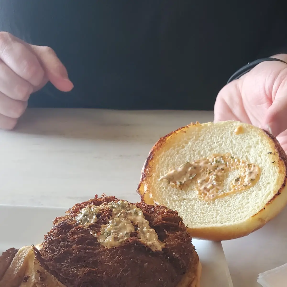 Crab Cake Sandwich