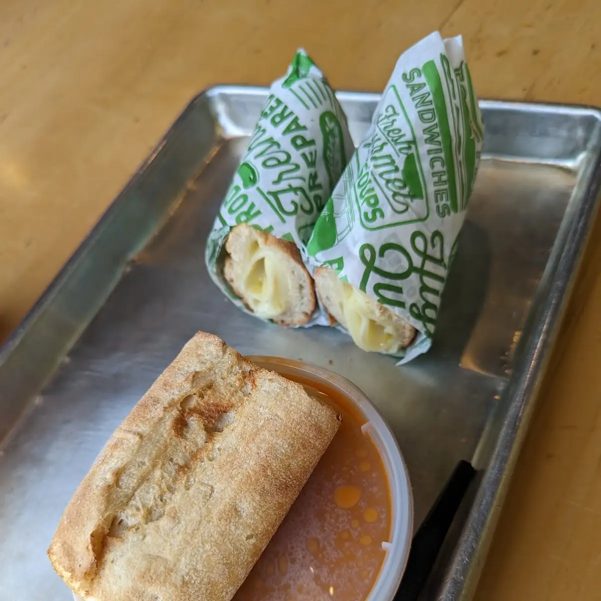 Grilled Cheese and Tomato Bisque