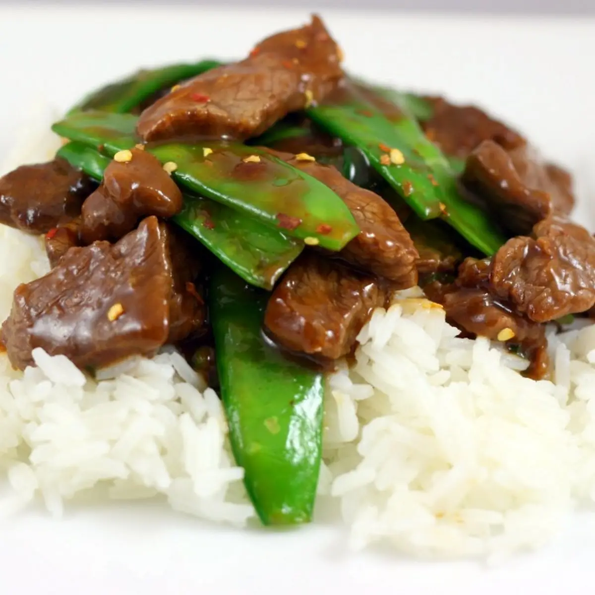 Beef w Snow Peas