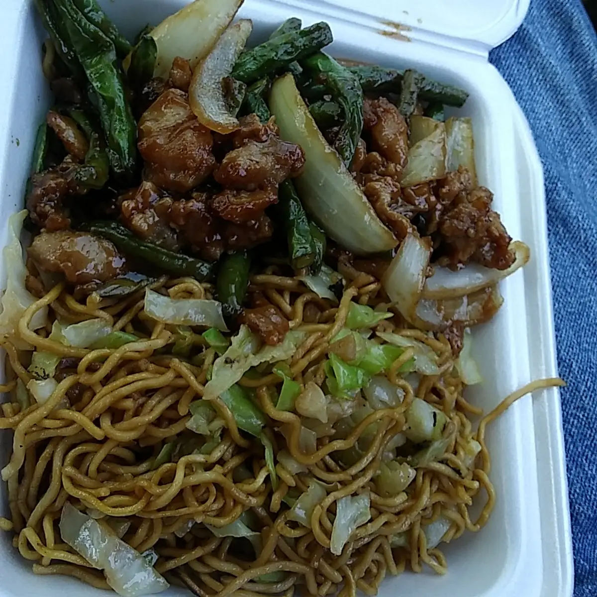 Broccoli Beef Teriyaki Chicken Fried Rice Chow Mein