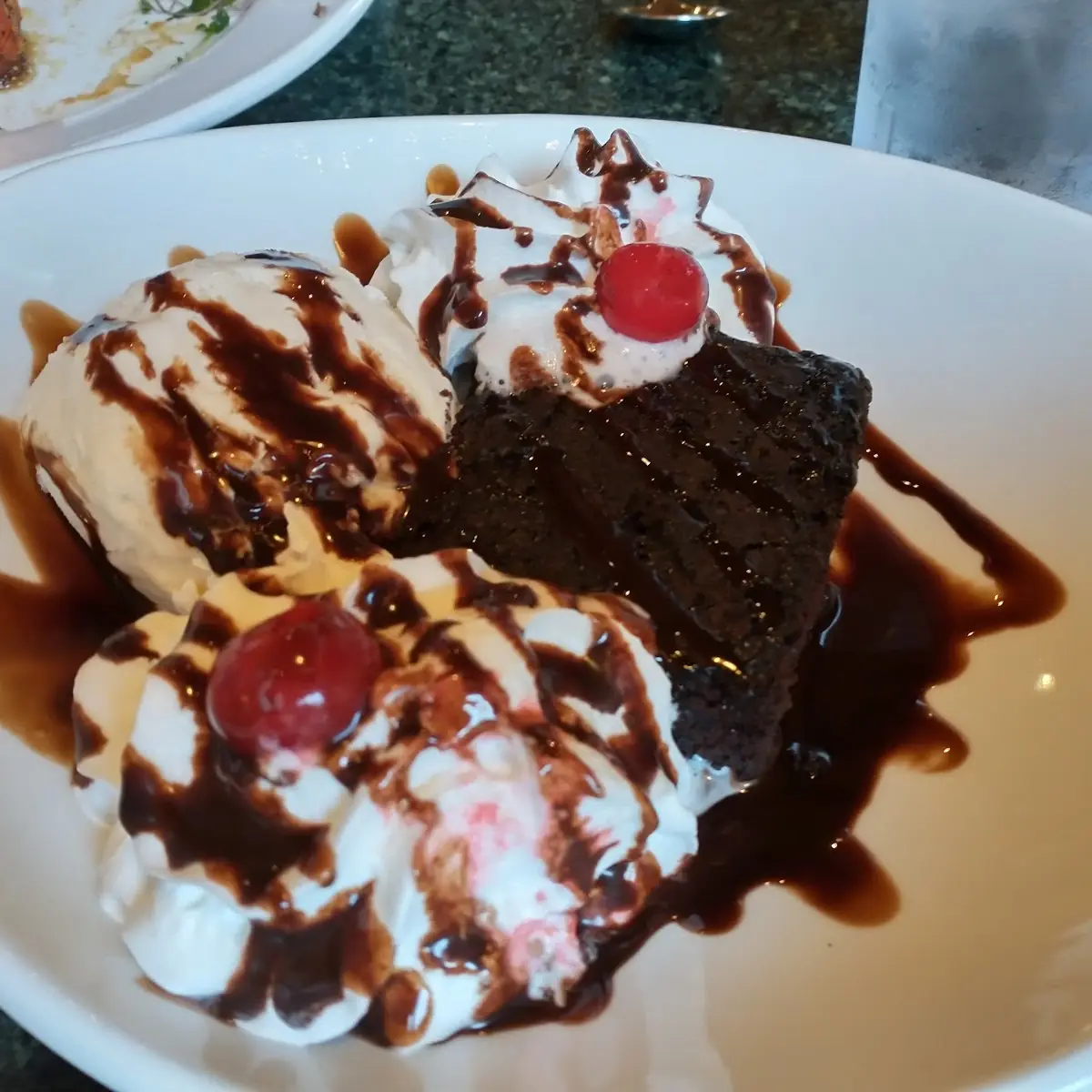Brownie Sundae
