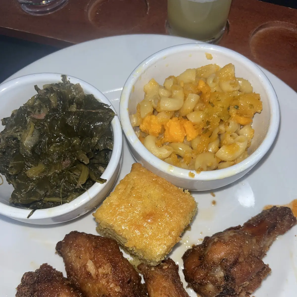 Greens w Smoked Turkey Tails