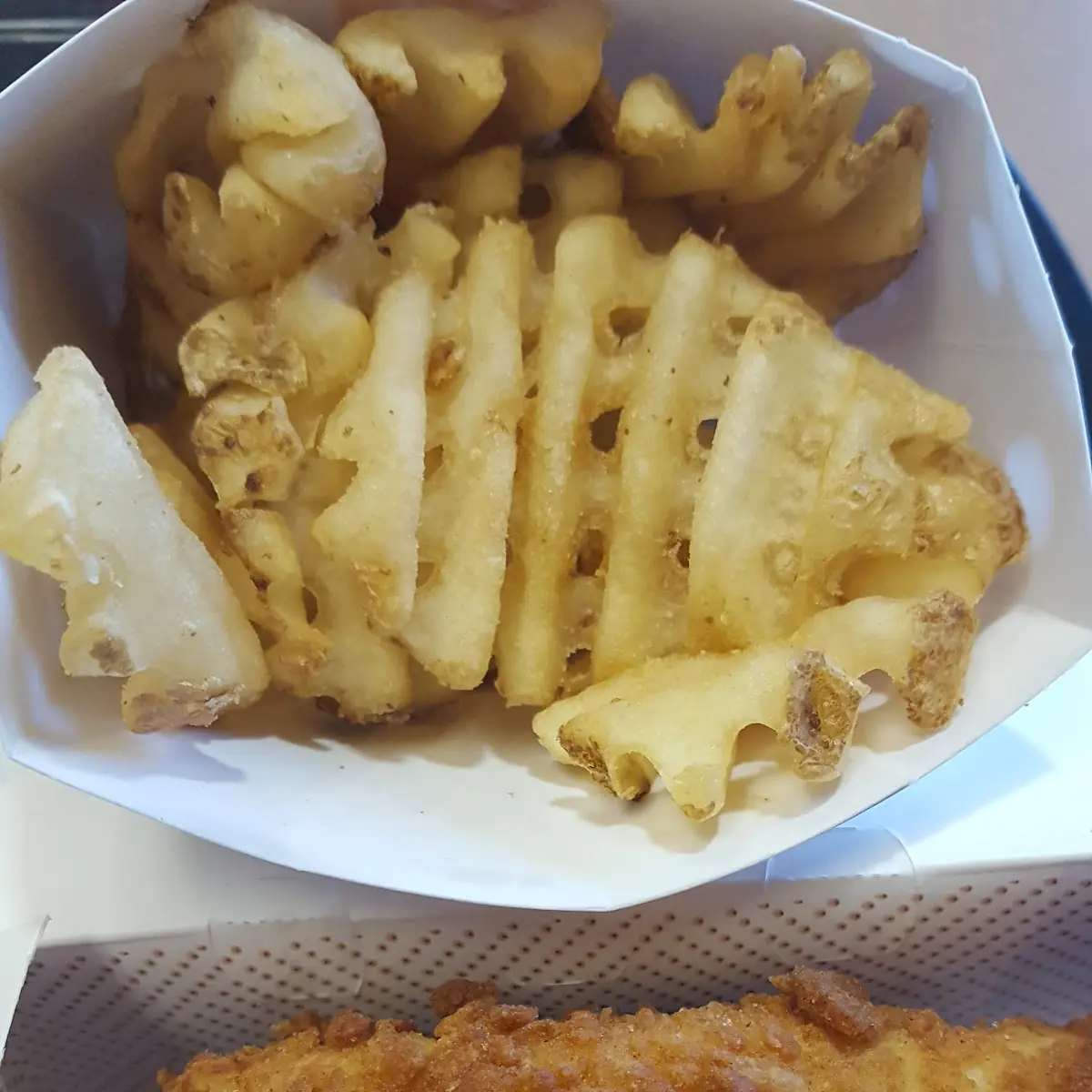 Chicken Tenders & Waffle Fries