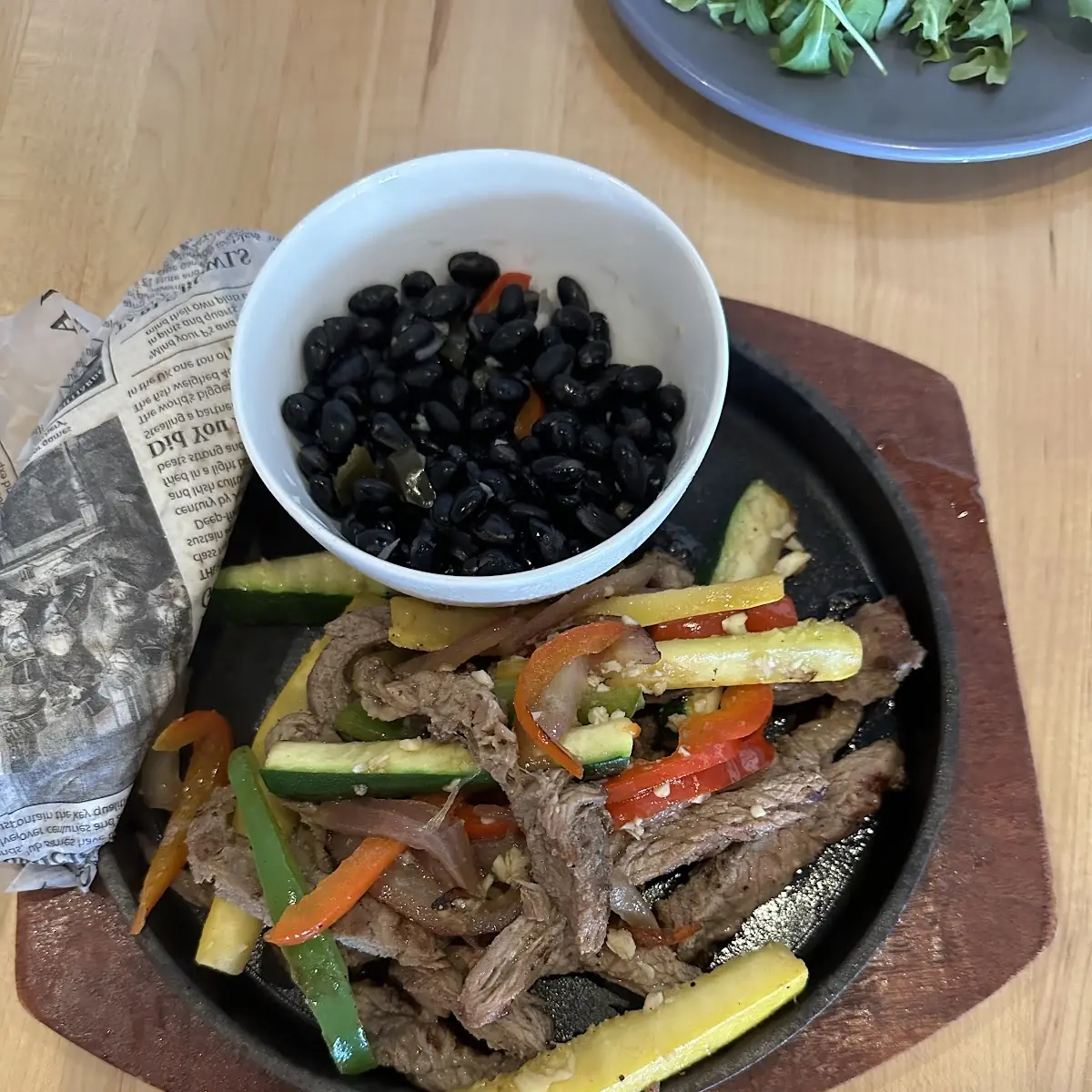 Steak Fajitas