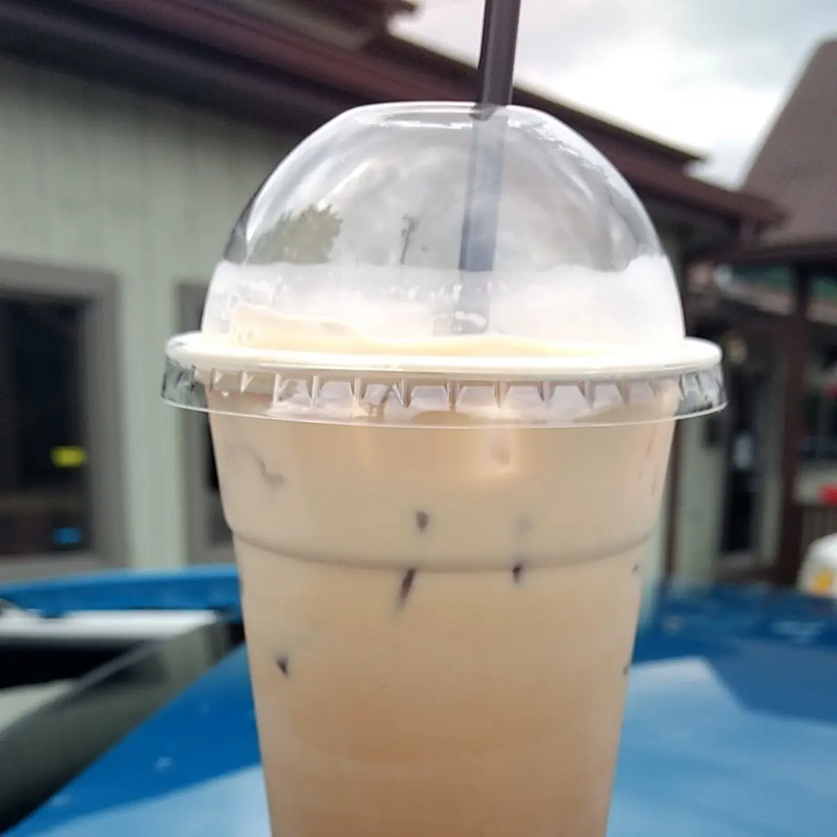 Iced Vanilla Coconut Mocha Latte