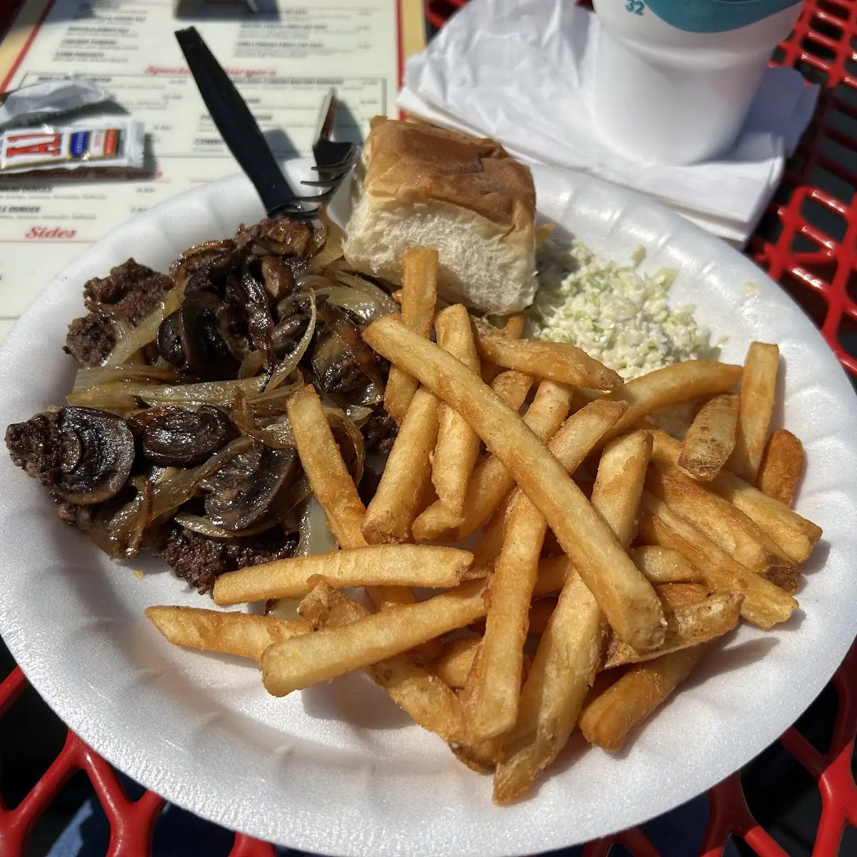 Hamburger Steak Fries