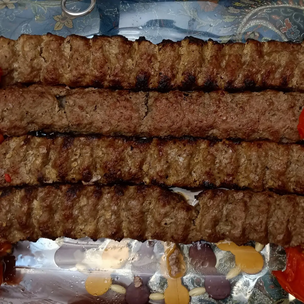 Koobideh Kabob Ground Beef Kabob