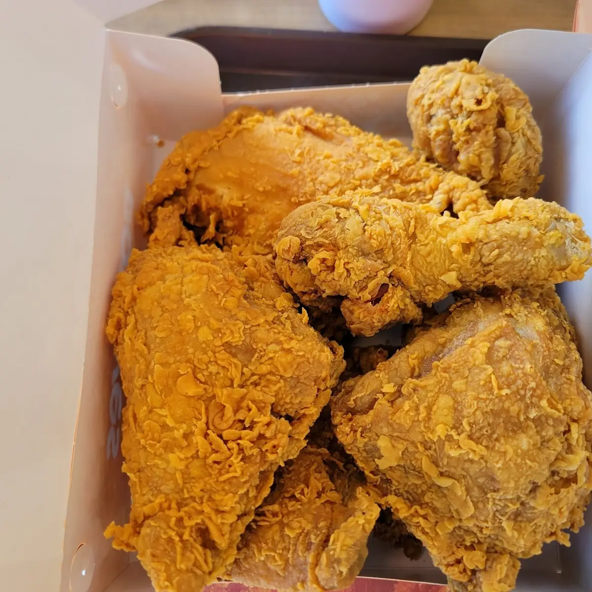 Spicy Fried Chicken Dinner