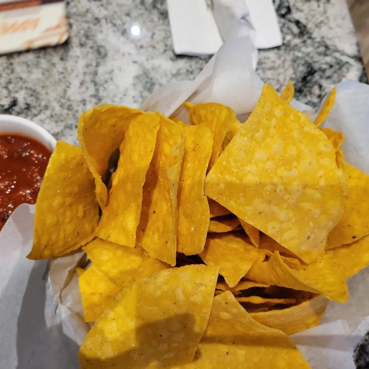 Salsa Chips and Guacamole