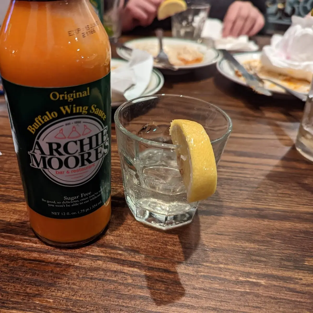 Hot Sauce and Lemon Drop Shot