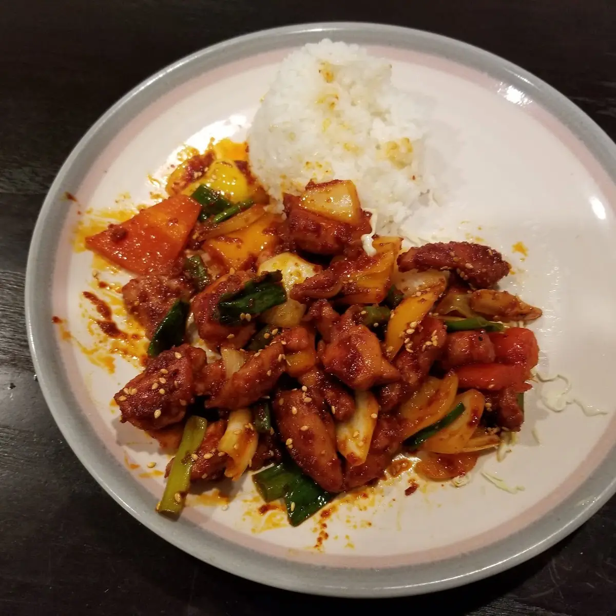 Spicy Chicken with Cheese