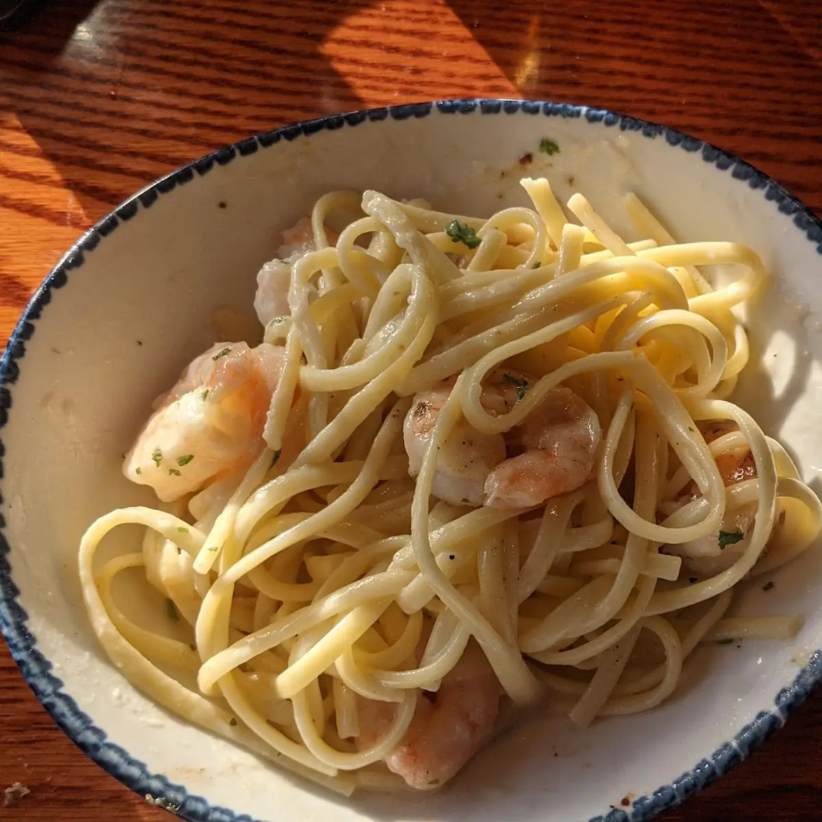 Shrimp Alfredo