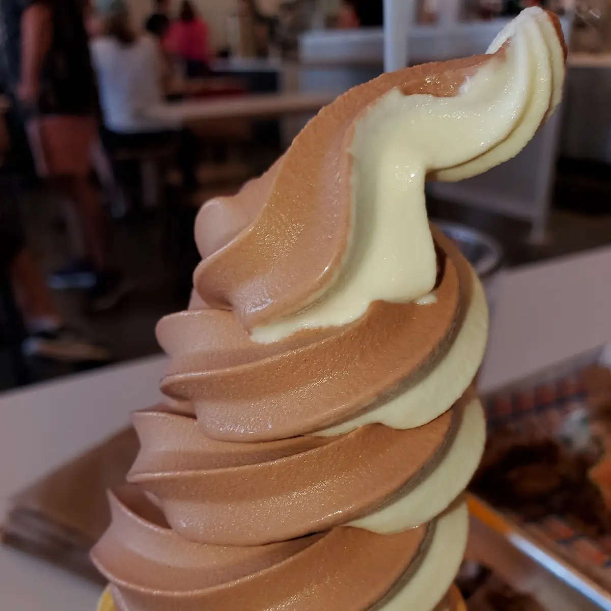 Swirl Soft Serve Cone
