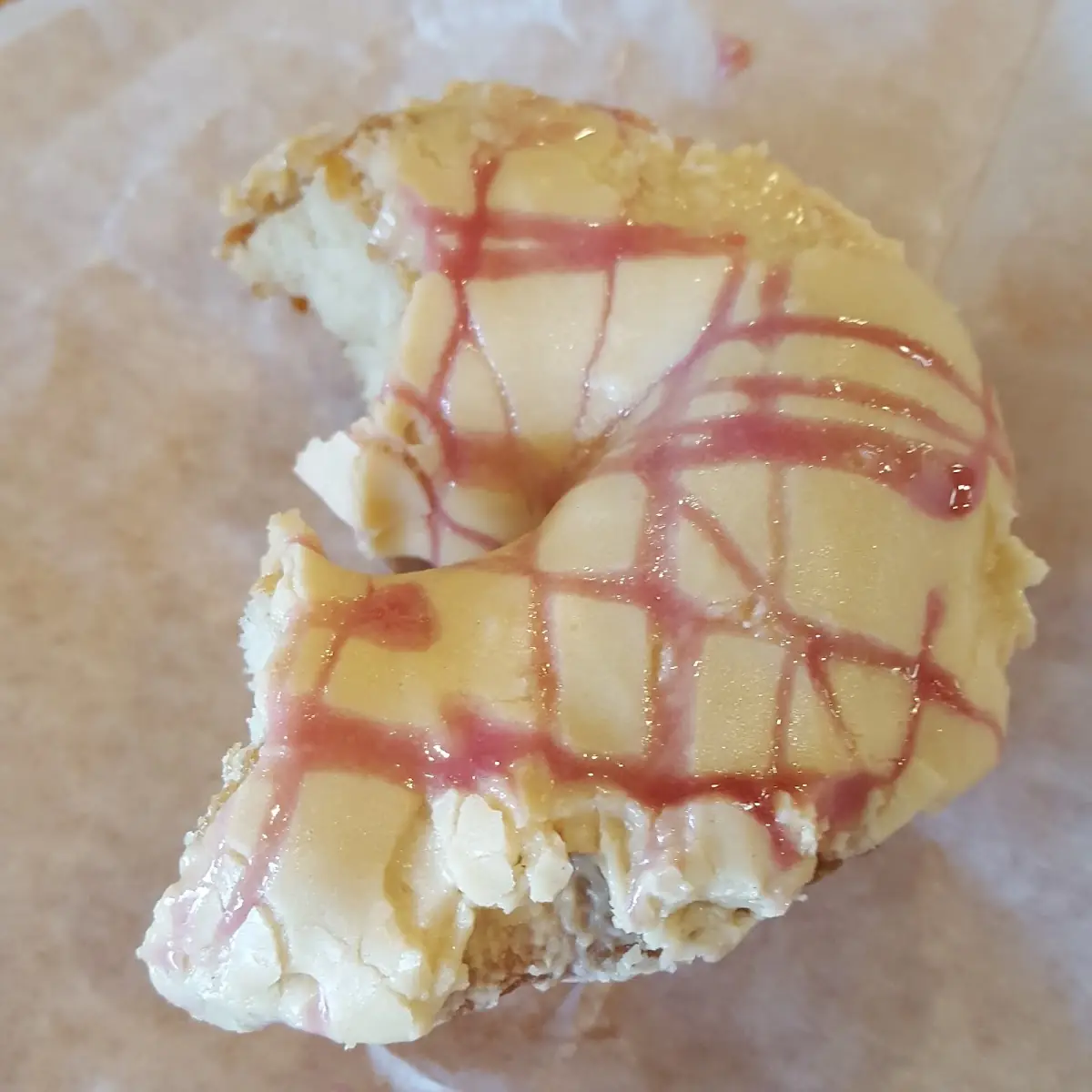 Peanut Butter and Jelly Donut