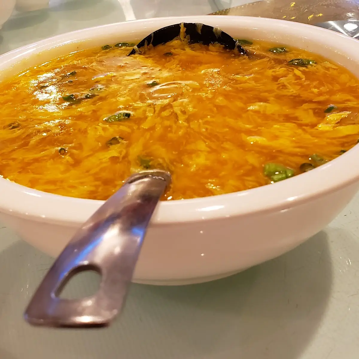 S105 Thick Bean Curd Soup w/Assorted Seafood & Bamboo Piths