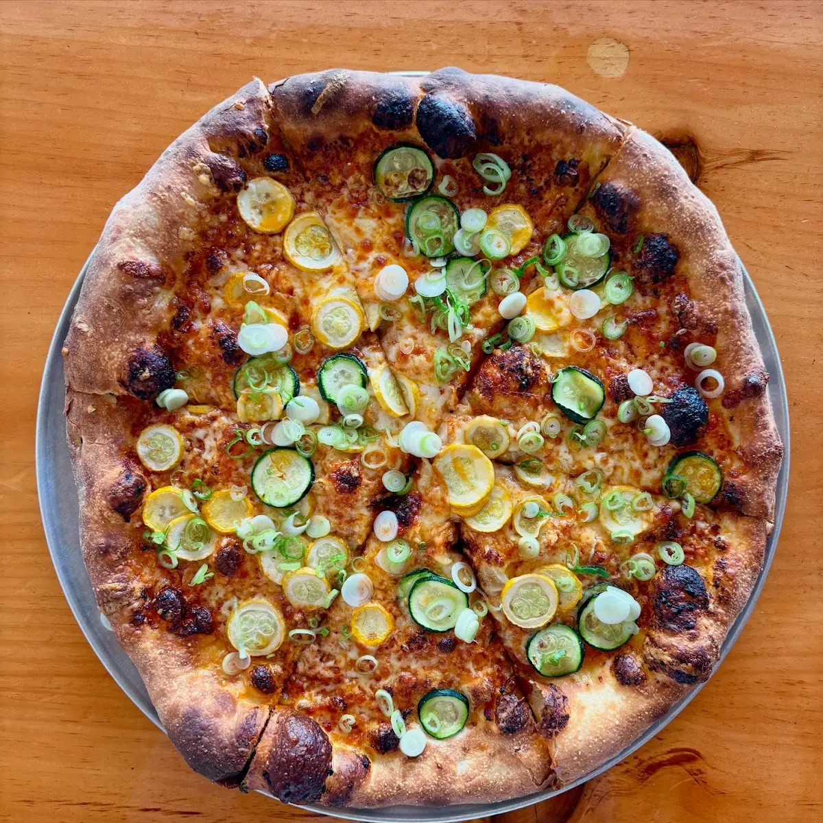 Spicy Spring Sausage Pizza