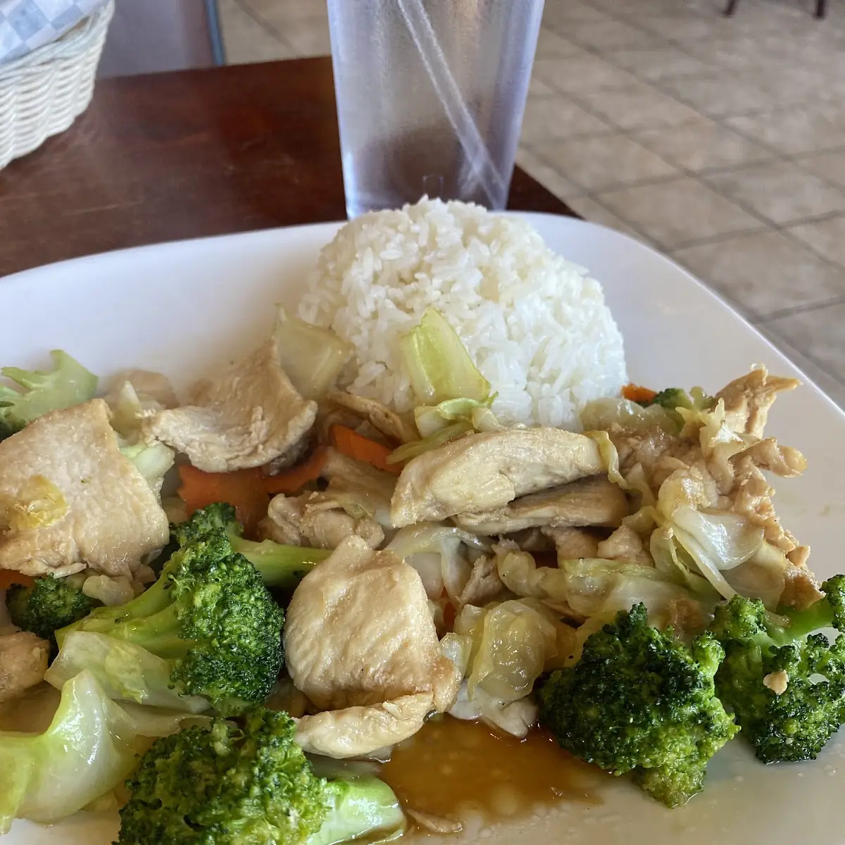 Grilled Vegetables with Chicken