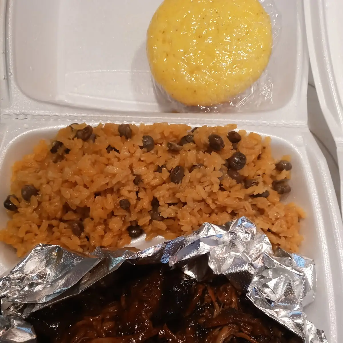 BBQ Pulled Pork and Spanish Rice