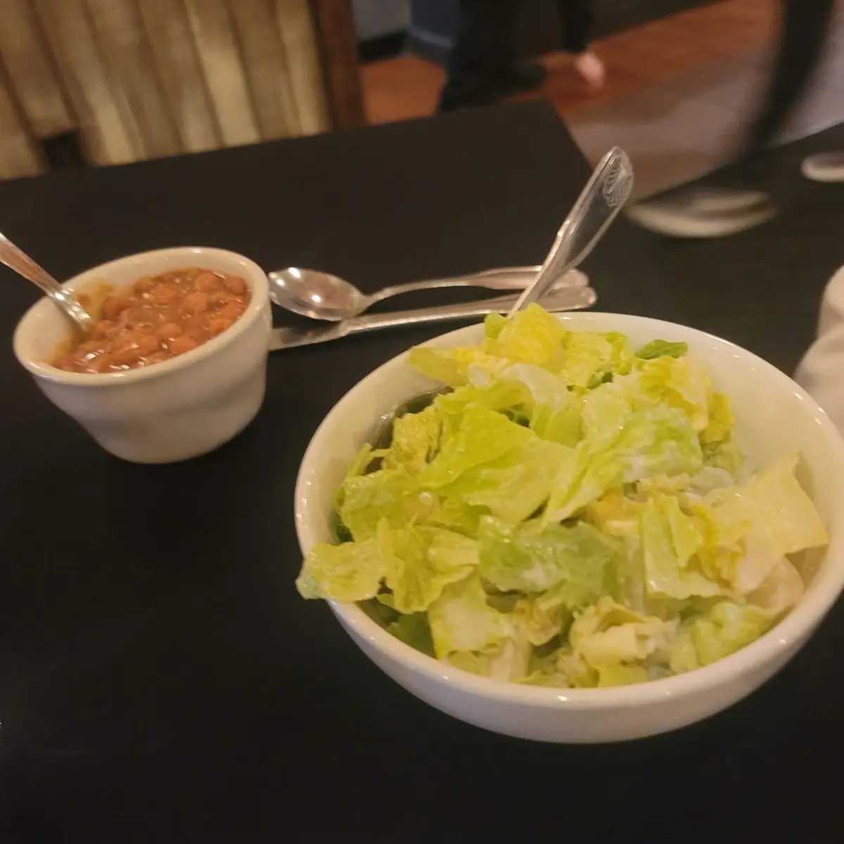 House Salad & Beans