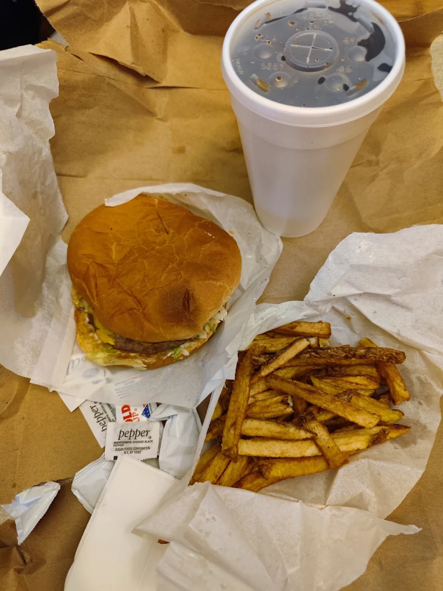 Double Jumbo Cheeseburger Meal