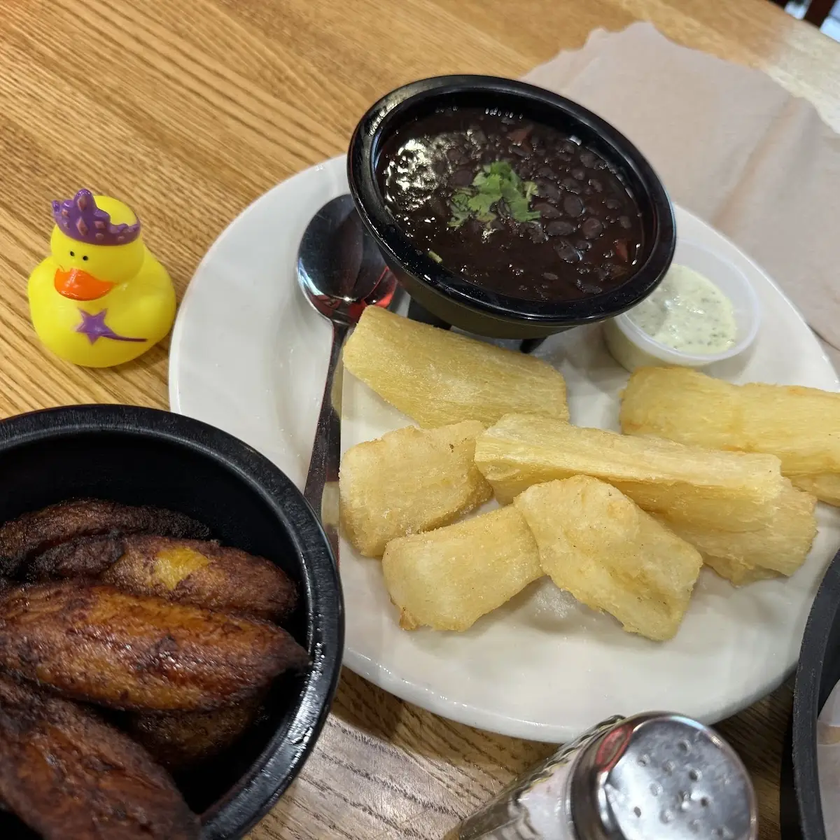 Black Bean Yuca