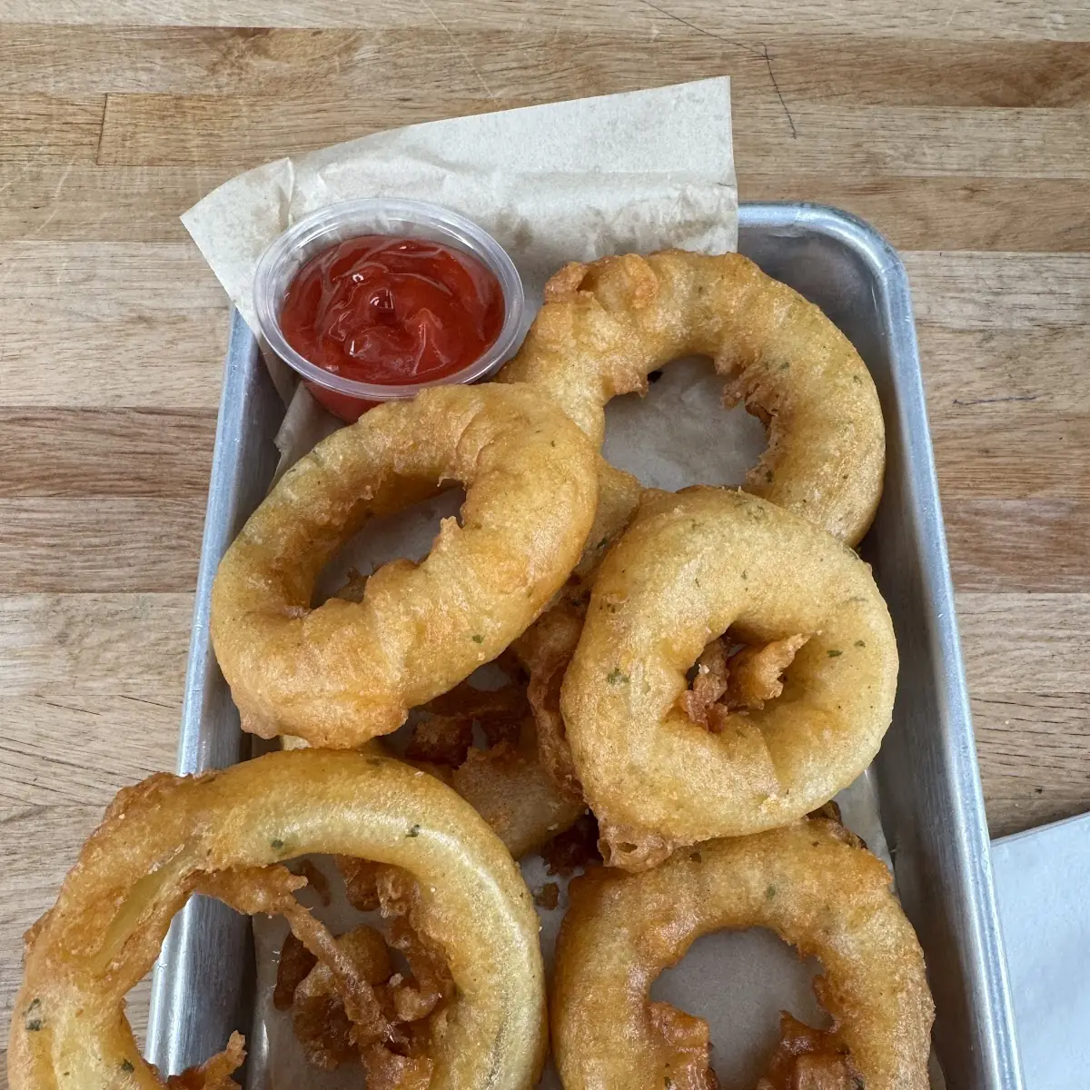 Beer Battered Onion Rings