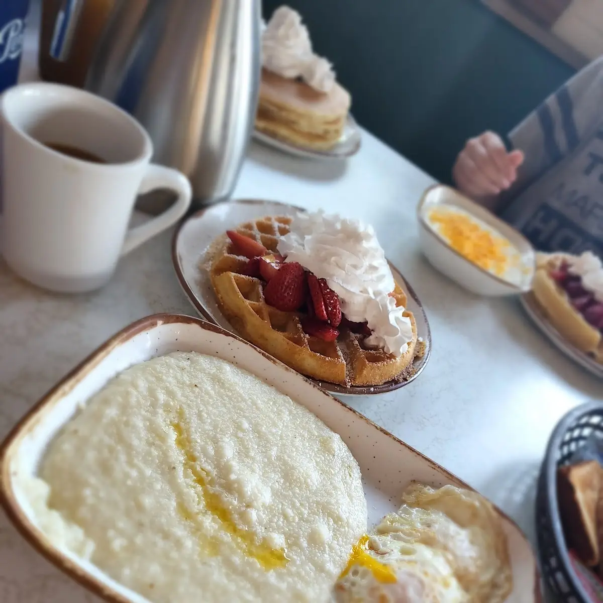 Strawberry Pancake Combo