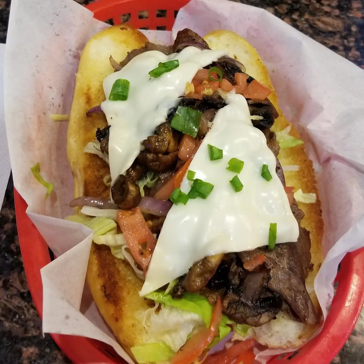 Philly Cheese Steak Sandwich