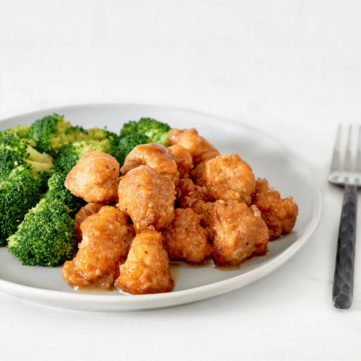 Orange Chicken & Broccoli
