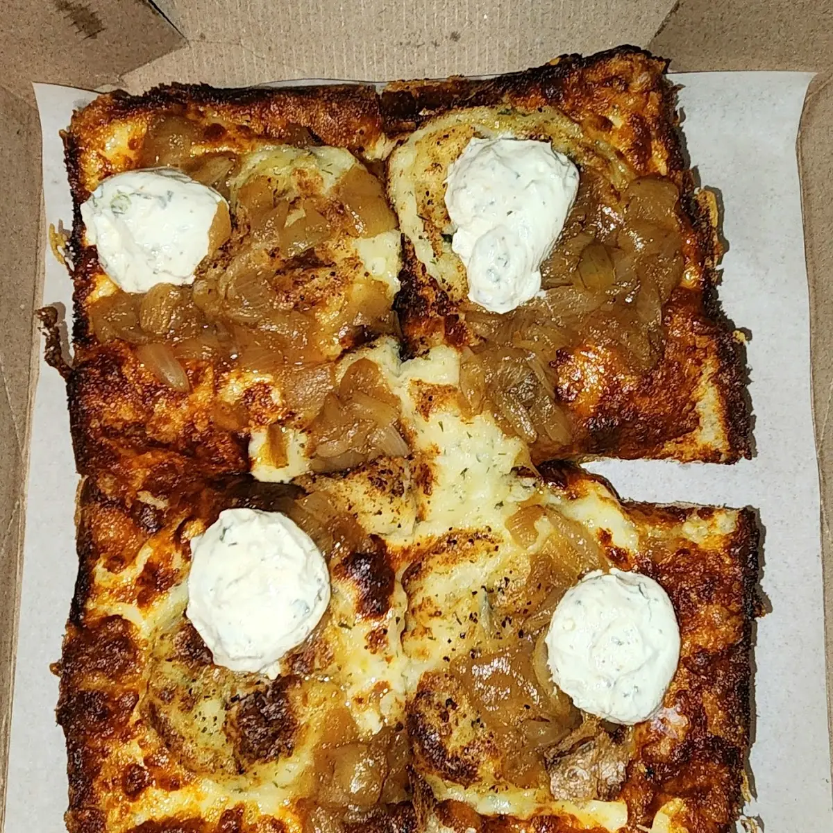 Pagash with Caramelized Onions