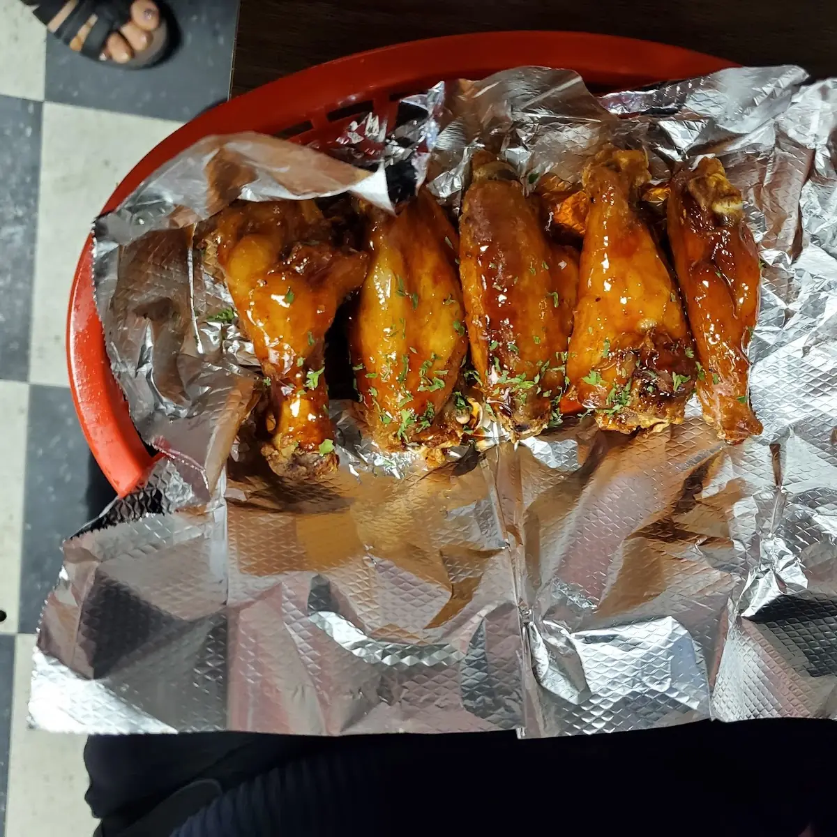 Wings with Habanero Sauce