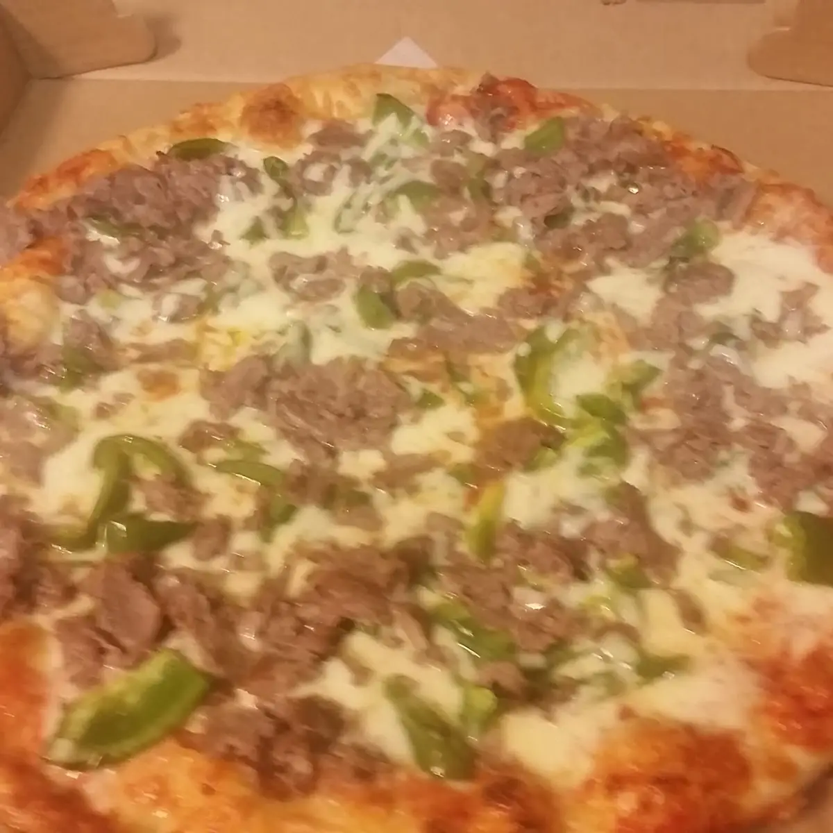 Cheesesteak Pizza