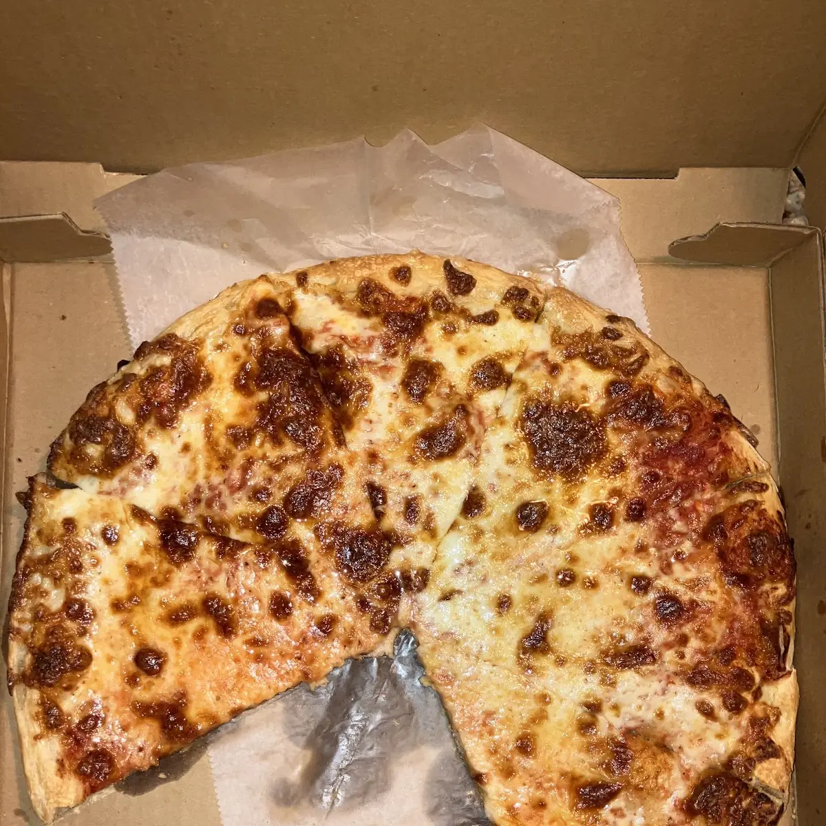 Classic Cheese Pizza with Dipping Sauce