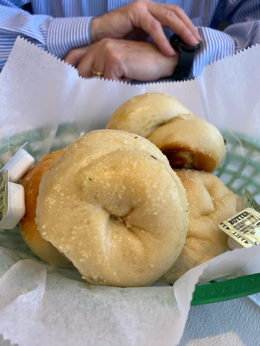 Garlic Parmesan Knots