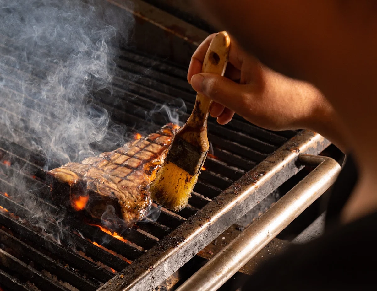 Flamed Steak, 500 Degrees Restaurant Cronulla
