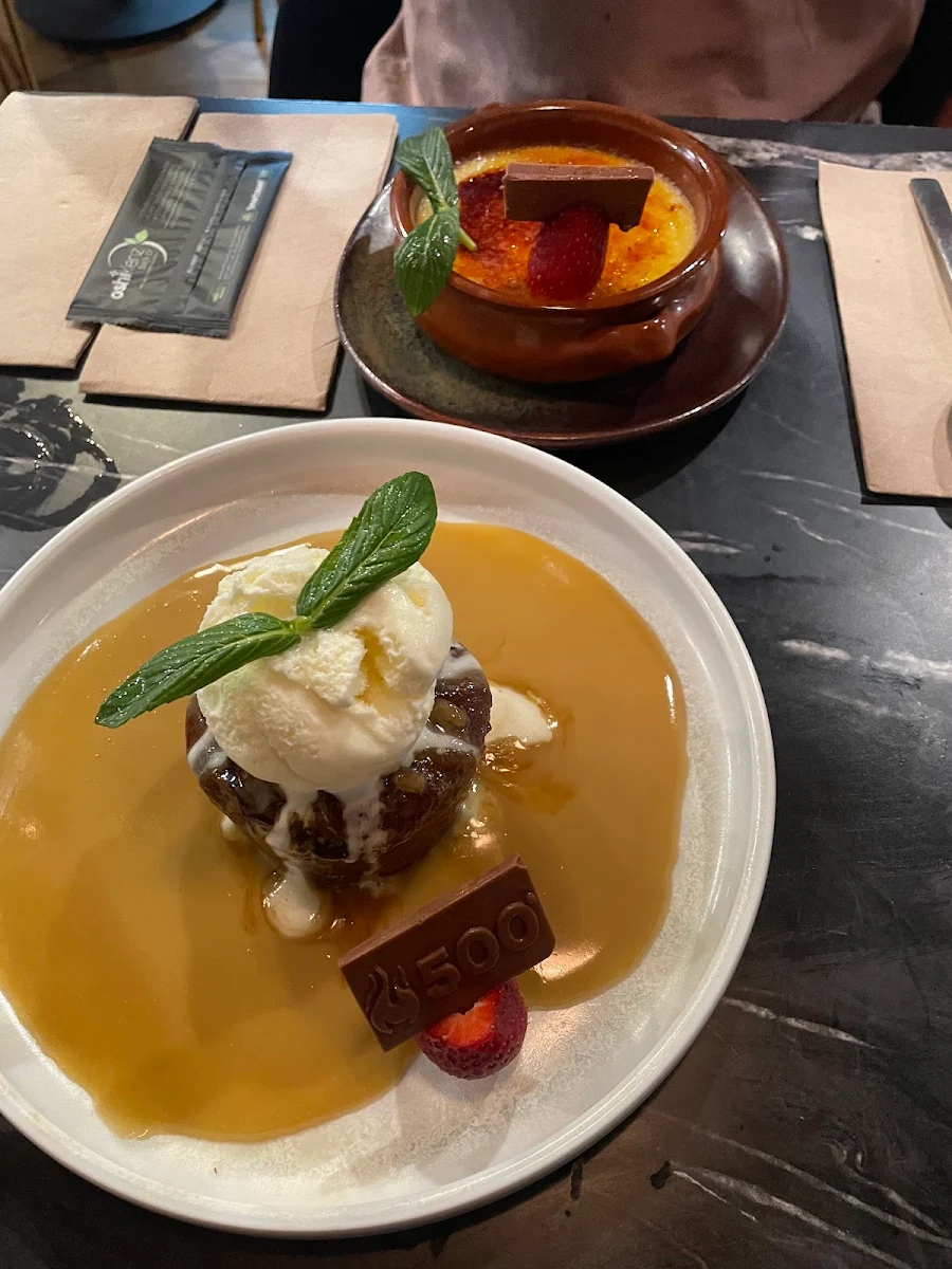 Sticky Date Pudding, 500 Degrees Restaurant Cronulla