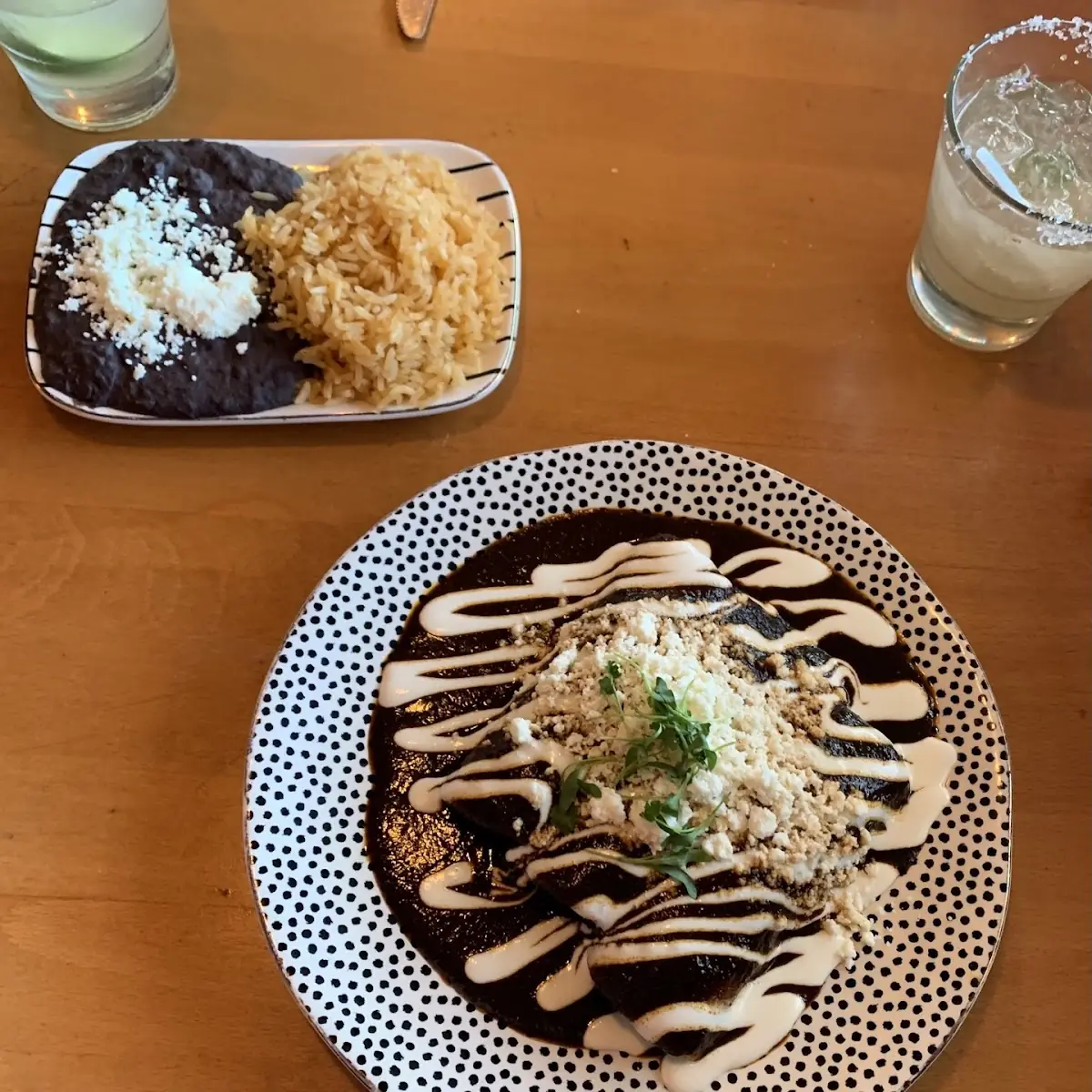 Chicken Mole Enchiladas