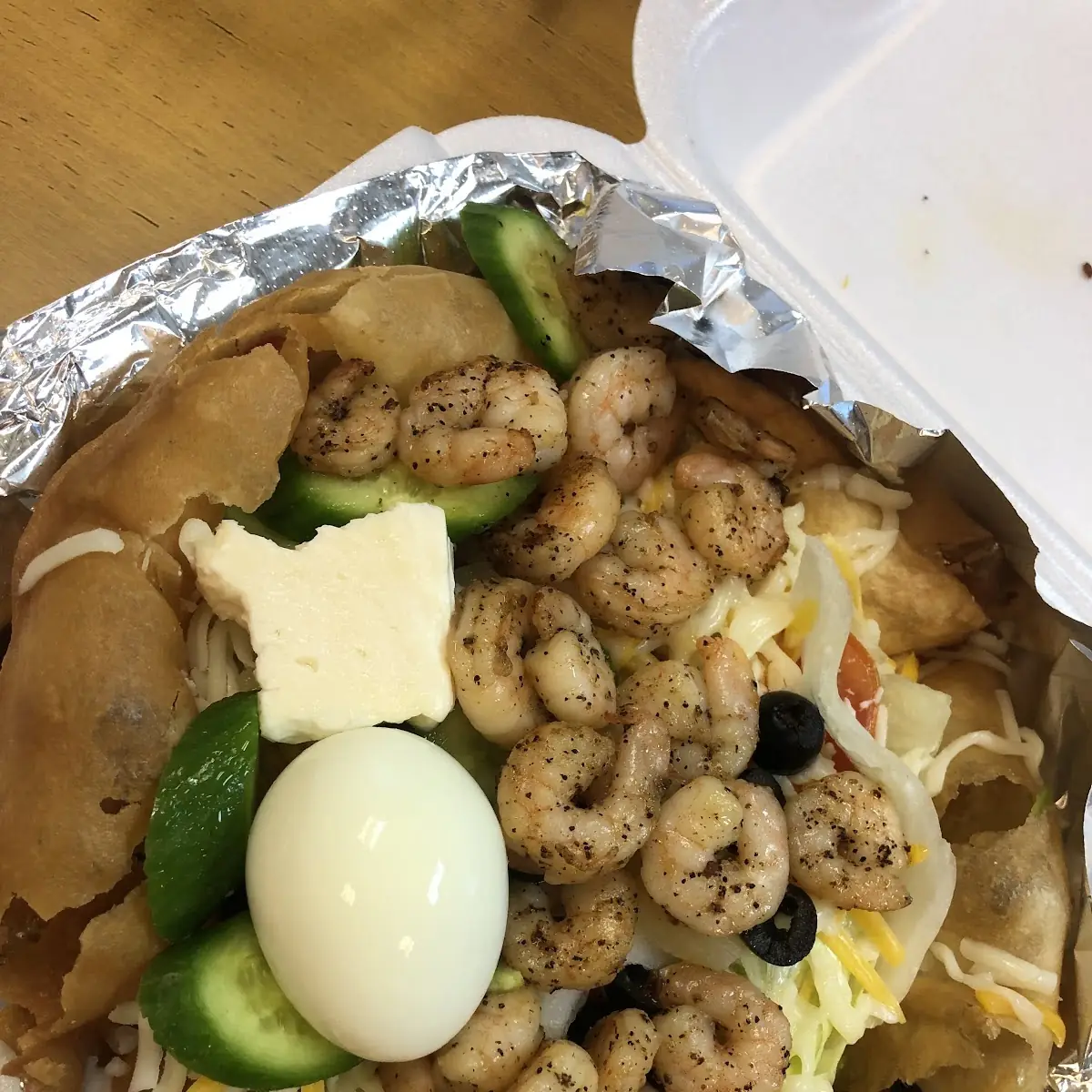 Salad with Shrimp