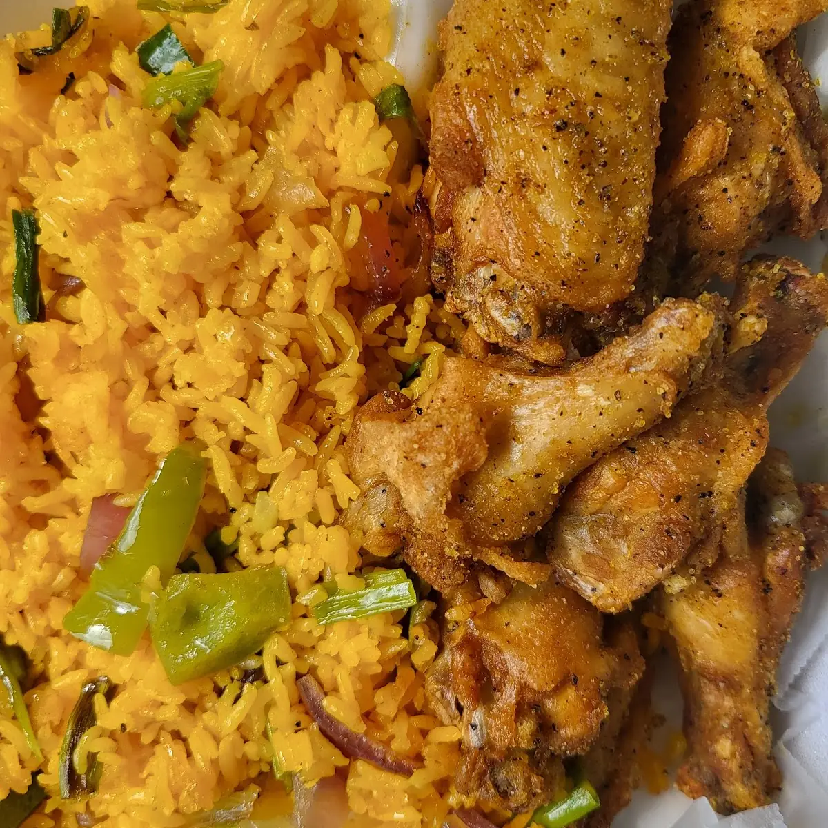 Wings and Fried Rice Combo