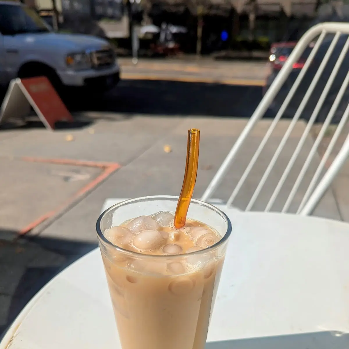 Iced Vanilla Latte