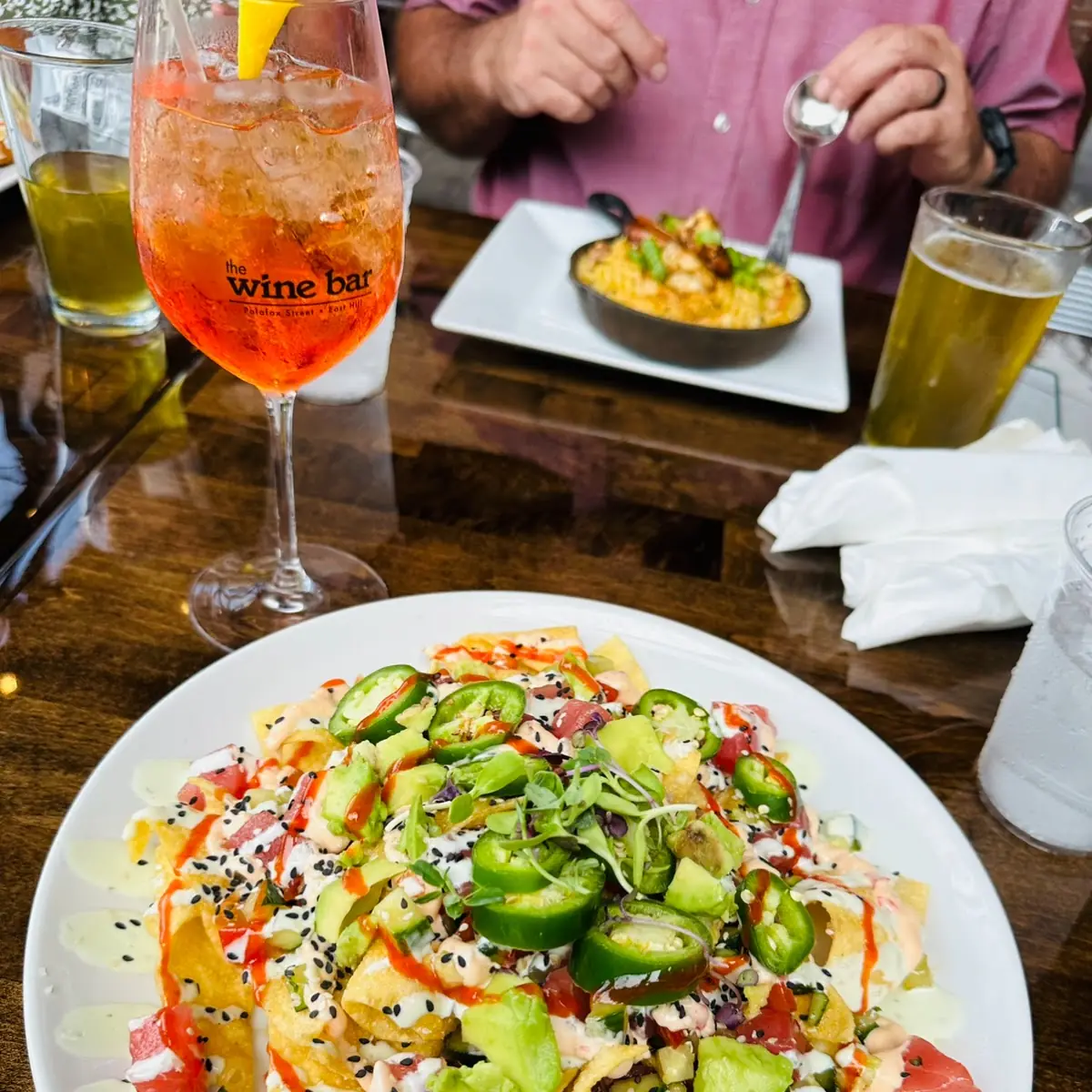 Ahi Tuna Poké Nachos
