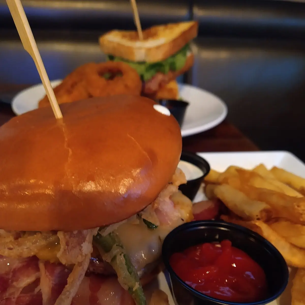 The Darbinator Burger and Fries