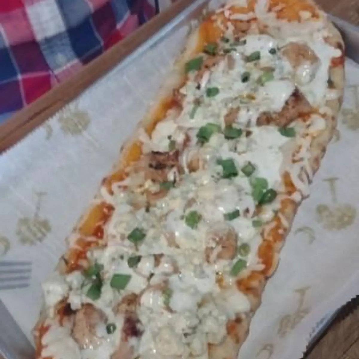 Buffalo Chicken Flatbread