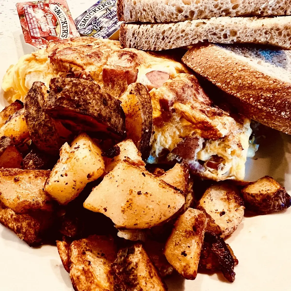 Kielbasa Omelette Special