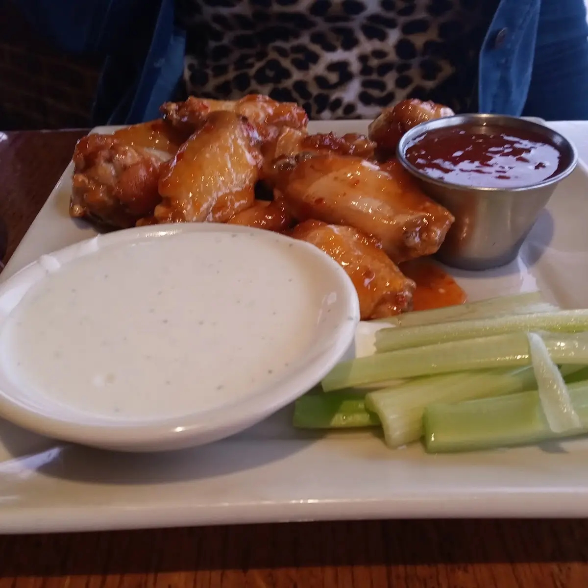 Asian Zing Wings and Fries